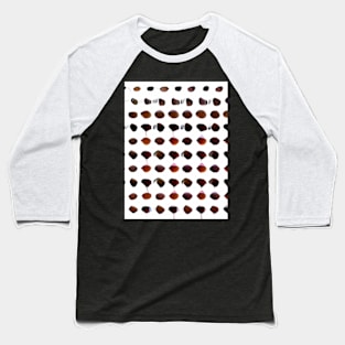 Dotted pattern Baseball T-Shirt